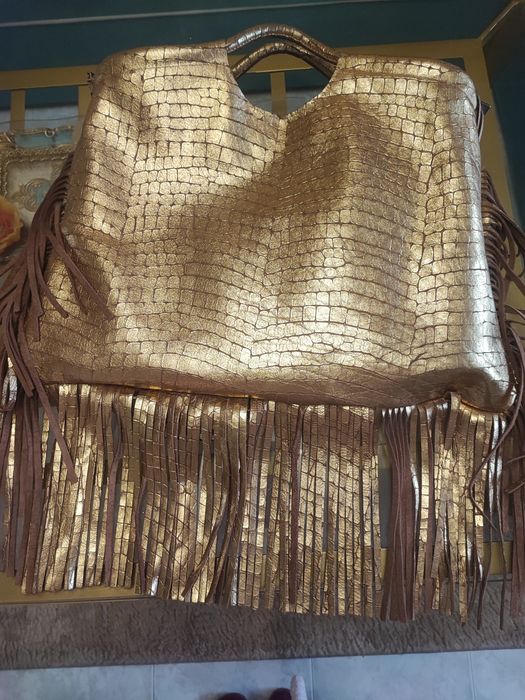 Дамска чанта естествена кожа