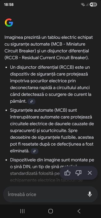 Mini tablou electric