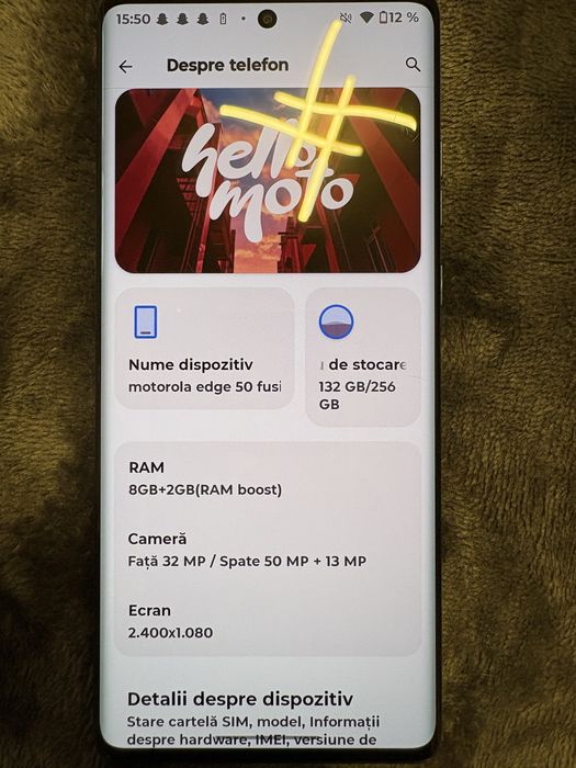 Motorola e 50 fusione