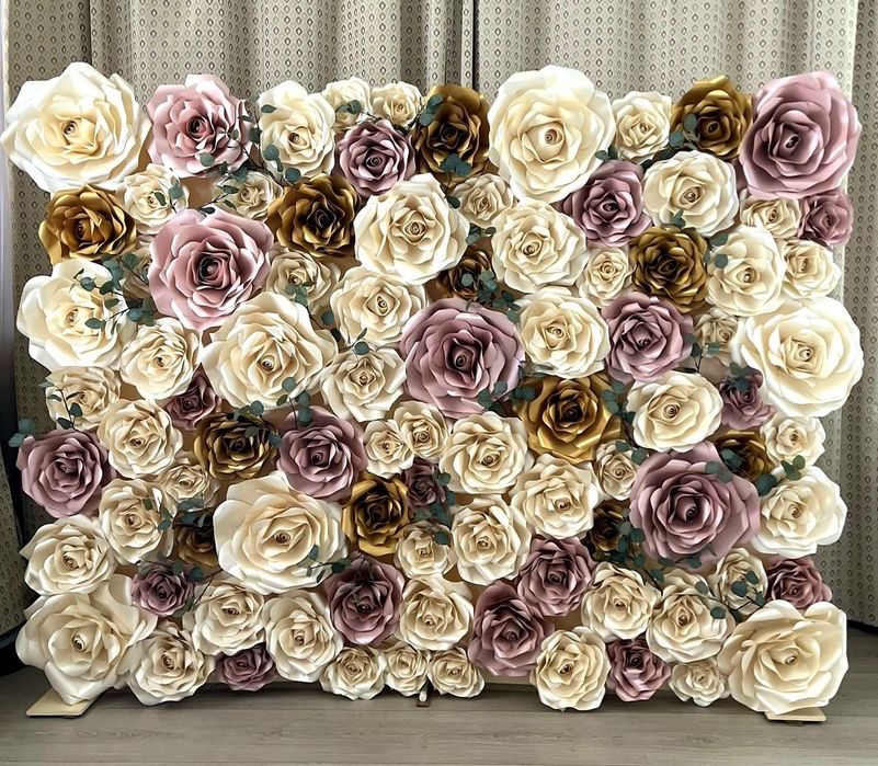 Flori decorative din hartie