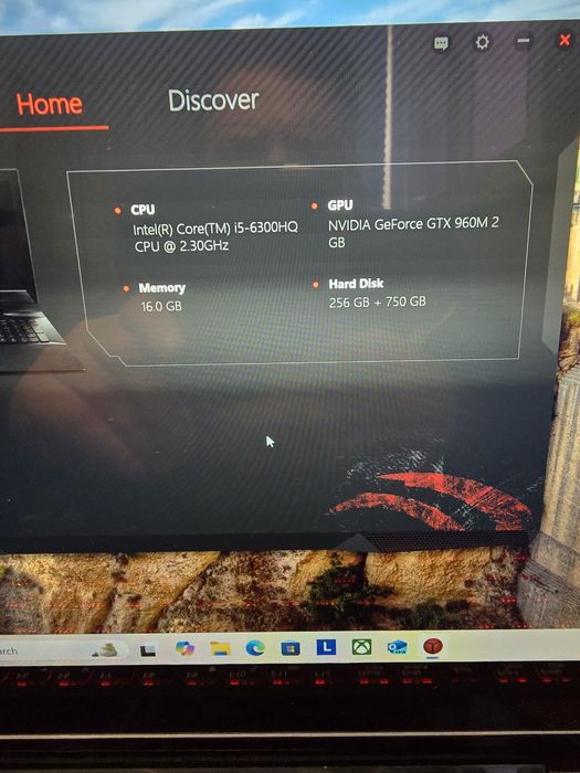 Бюджетен гейминг лаптоп Lenovo IdeaPad Y700, i5, 16gb, GTX 960m