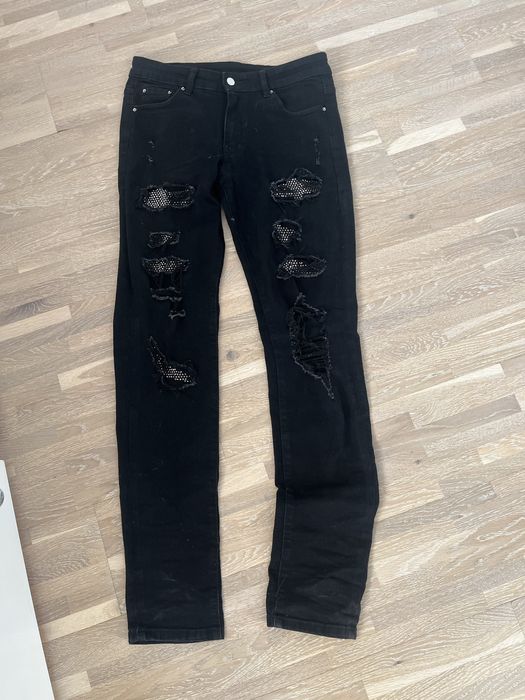 Blugi Rupți Slim-Fit