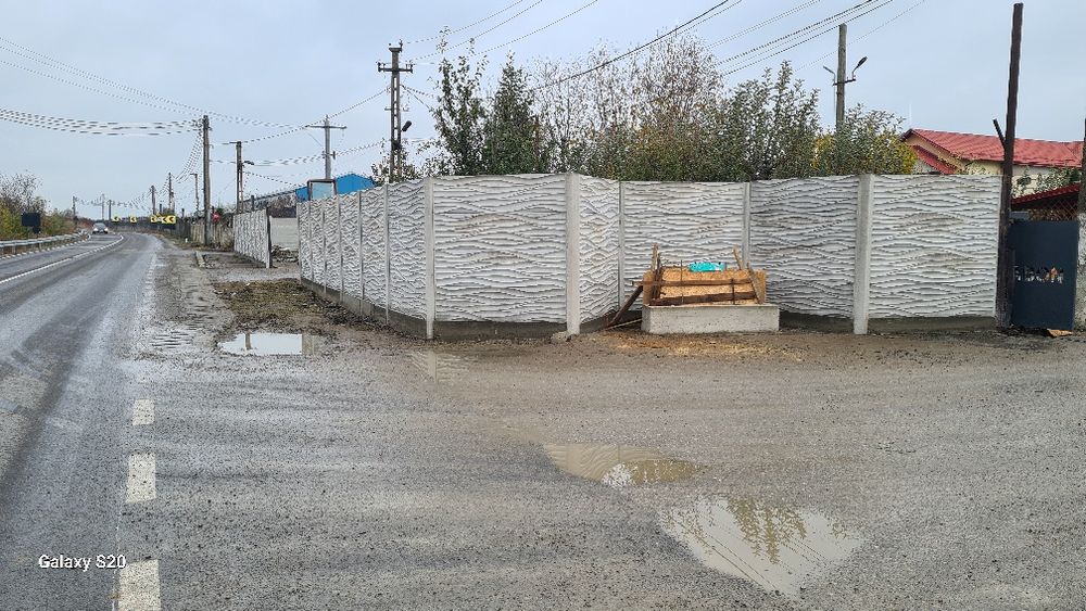 Montaj gard  beton,prefabricate