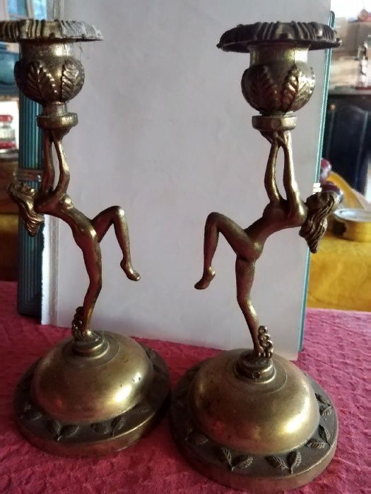 Коллекция старини английски свещници, 22бр.