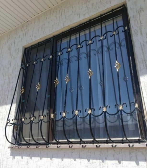 Решетки  на окна сварные и кованые