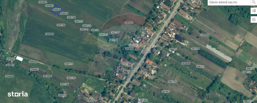 Teren intravilan categoria folosinta curti constructii Sinpaul