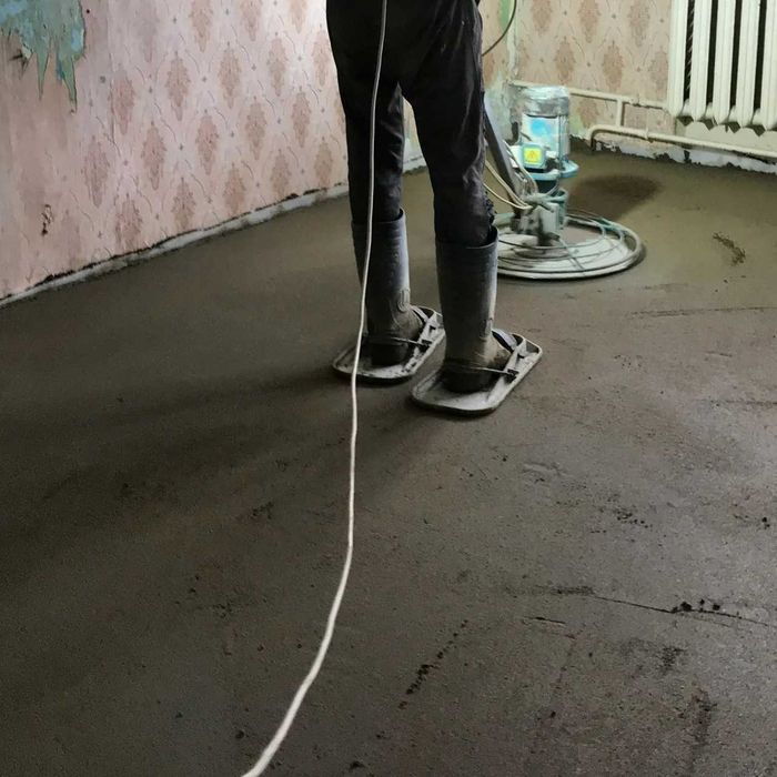 стяжка пола Полусухая стяжка Сухая Стяжка