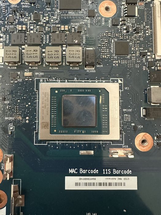 Placa de baza Legion 5 pro 16ACH6 cod:NM-D601 ryzen 7 5800 vga RTX3050