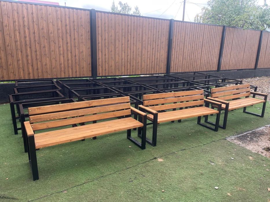 Лавочки урны.