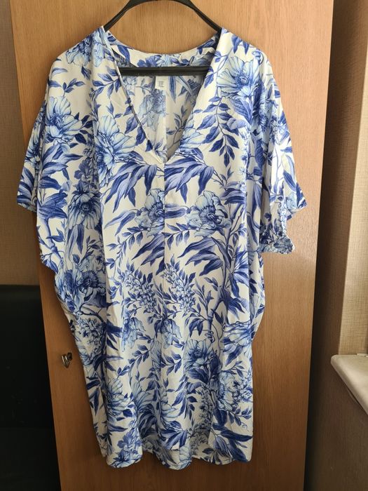 Широк блузон за плаж