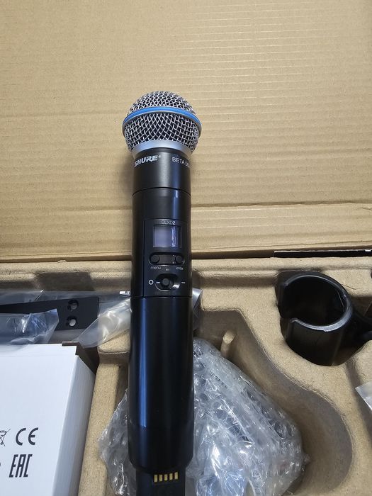 Shure SLXD24/B58 (SLXD4 + Beta 58A) – ЧИСТО НОВ!
