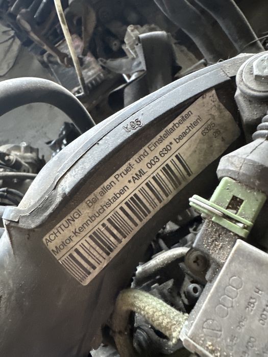 Двигатель на Ауди А6С5 AML 2.4 l