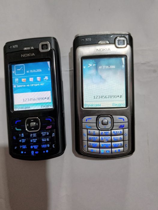 Nokia N70, Телефон, Верифицырован, Кнопочный, Ретро
