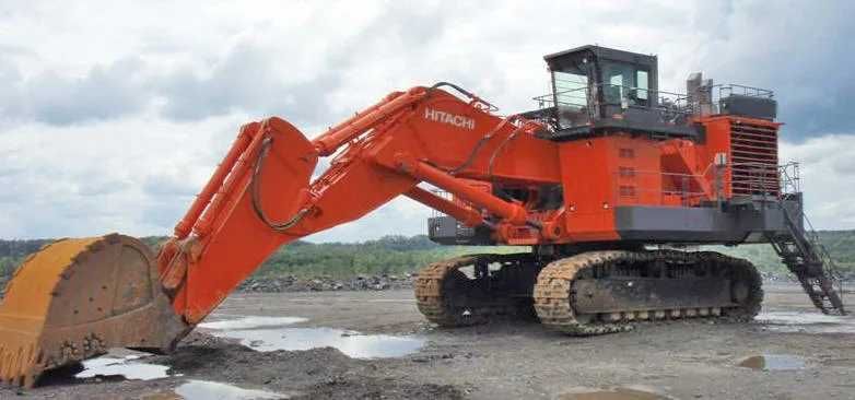 Запчасти для экскаватора HITACHI EX3600E-6