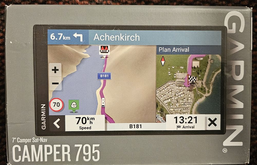 Navigatie Garmin camper 795