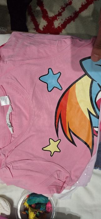 Tricou cu imprimeu micii ponei