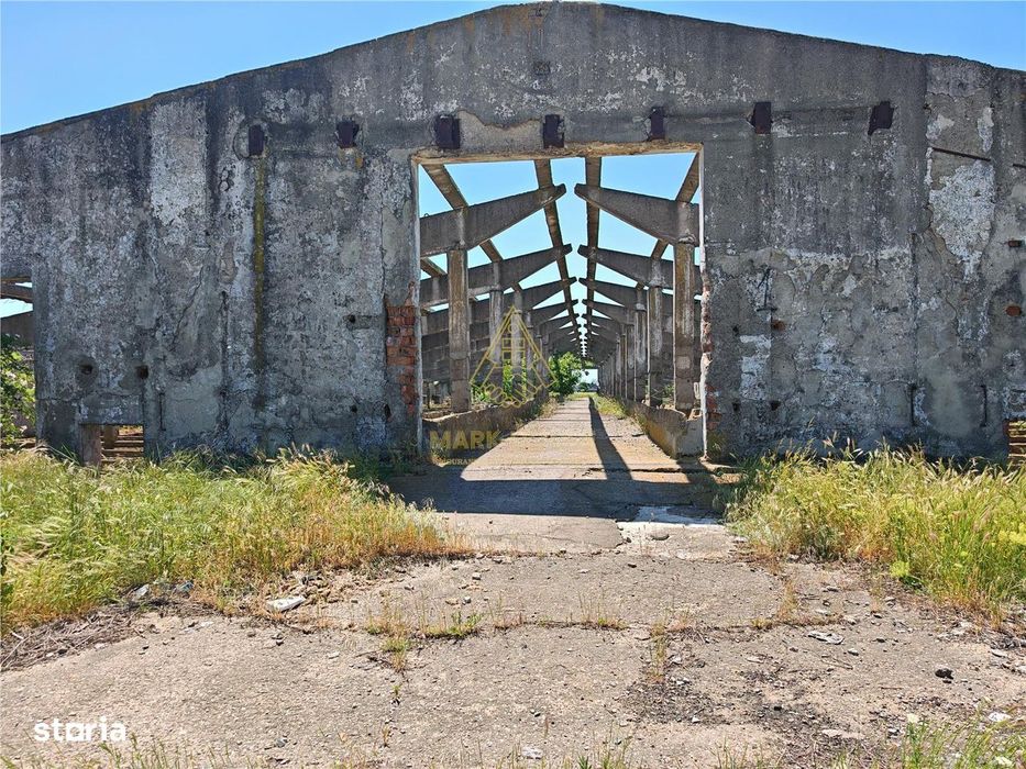 Teren de vanzare 5,86 ha langa A7 – ideal logistică, industrie, i