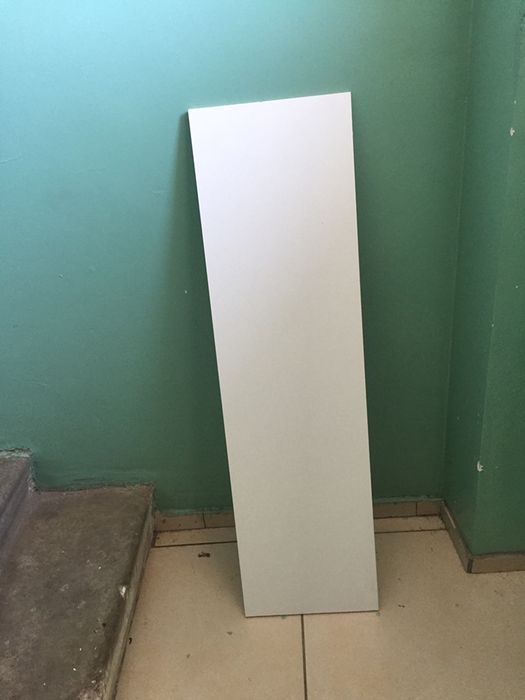 ЛДСП белый Томский 120х22х16