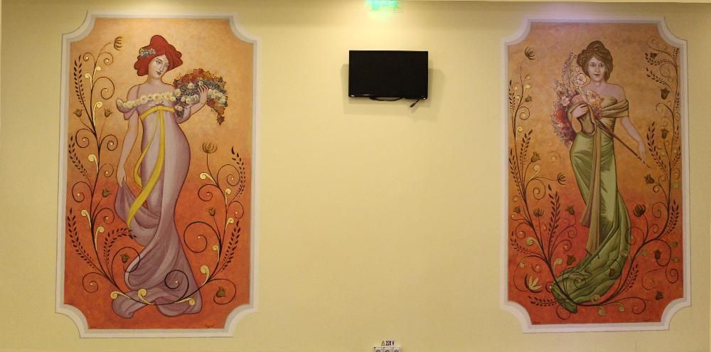 Pictura perete, tencuiala decorativa, design interior, exterior