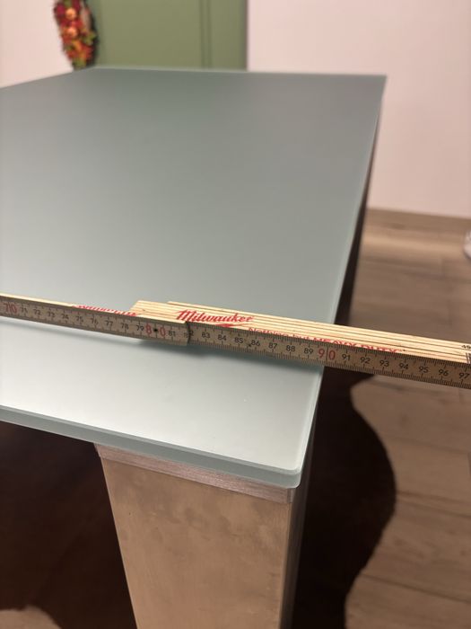 Masa de sticla 77x90x140