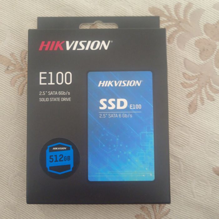 Продам SSD Hikvision E100 512 GB, 2.5" SATA III. Новый