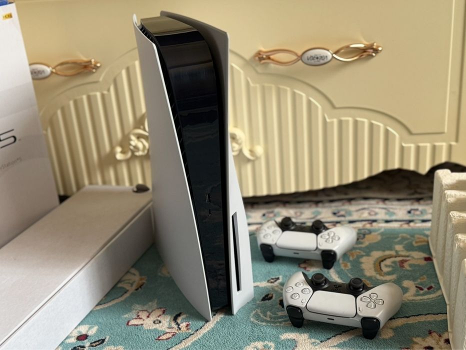Идеал/Sony PlayStation 5 825GB/DualSense ps5 коробка все есть пс 5