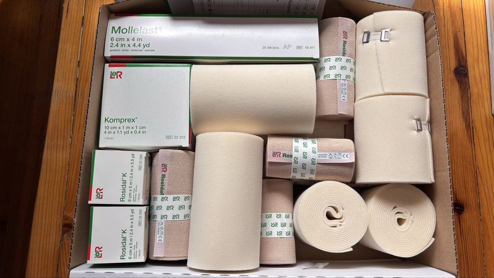 Лимфедем - сет от бинтове