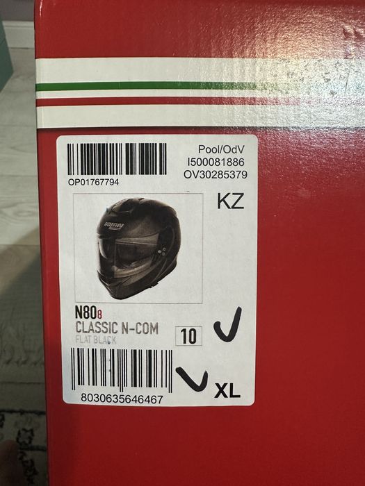 Шлем Nolan N80. Made in Italy