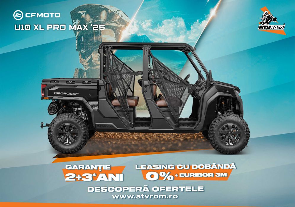 UTV CFMOTO U10 XL Pro Max '25