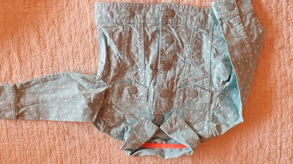 Детско яке на точки