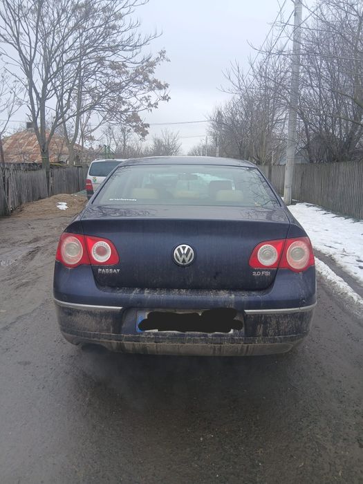 Bara spate passat b6 cu senzori