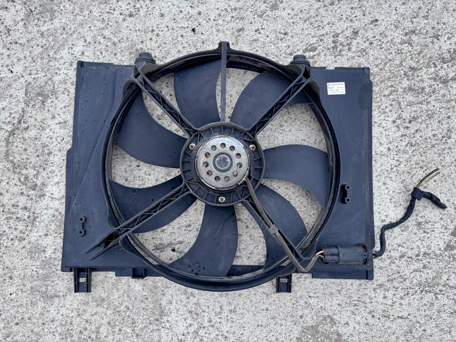 Вентилятор охлаждения на мерседес