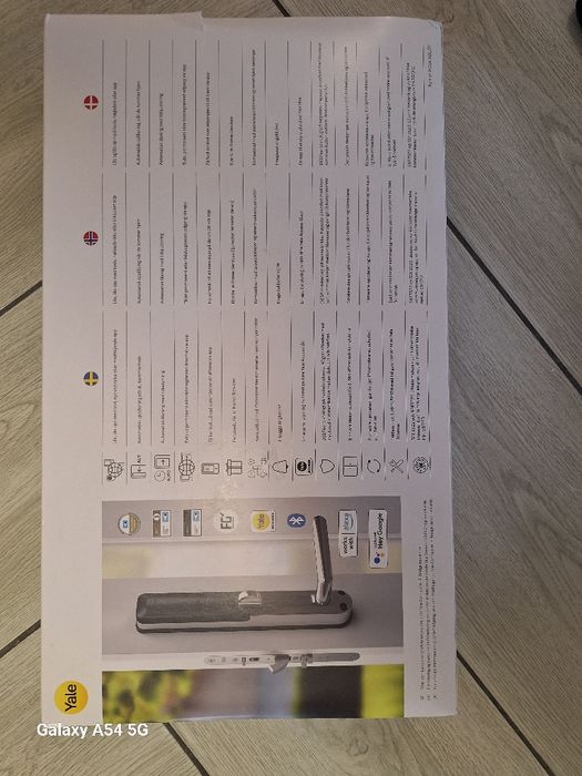 YALE DOORMAN L3S Family crome+negru