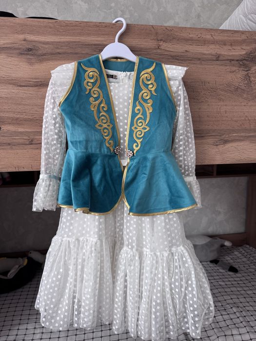 Қыз балаға арналған қазақша  көйлек