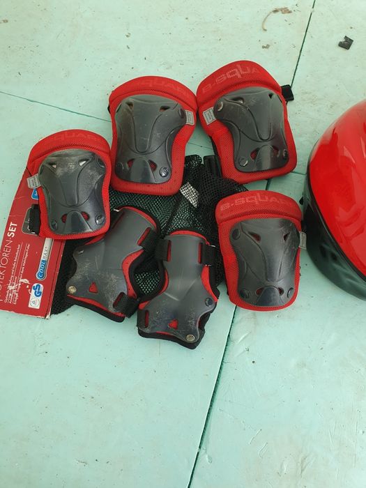 Set casca genunchiere și cotiere