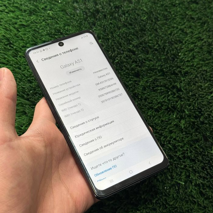Samsung A51 sotiladi dastavka bor