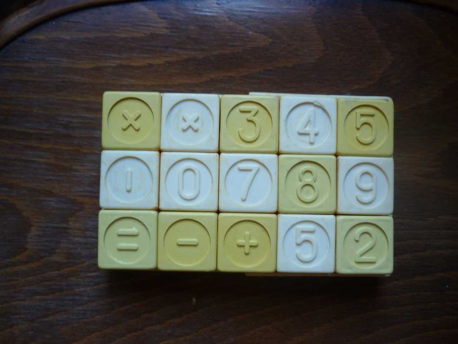 Продам. Винтажные развивающие счётные кубики СССР.