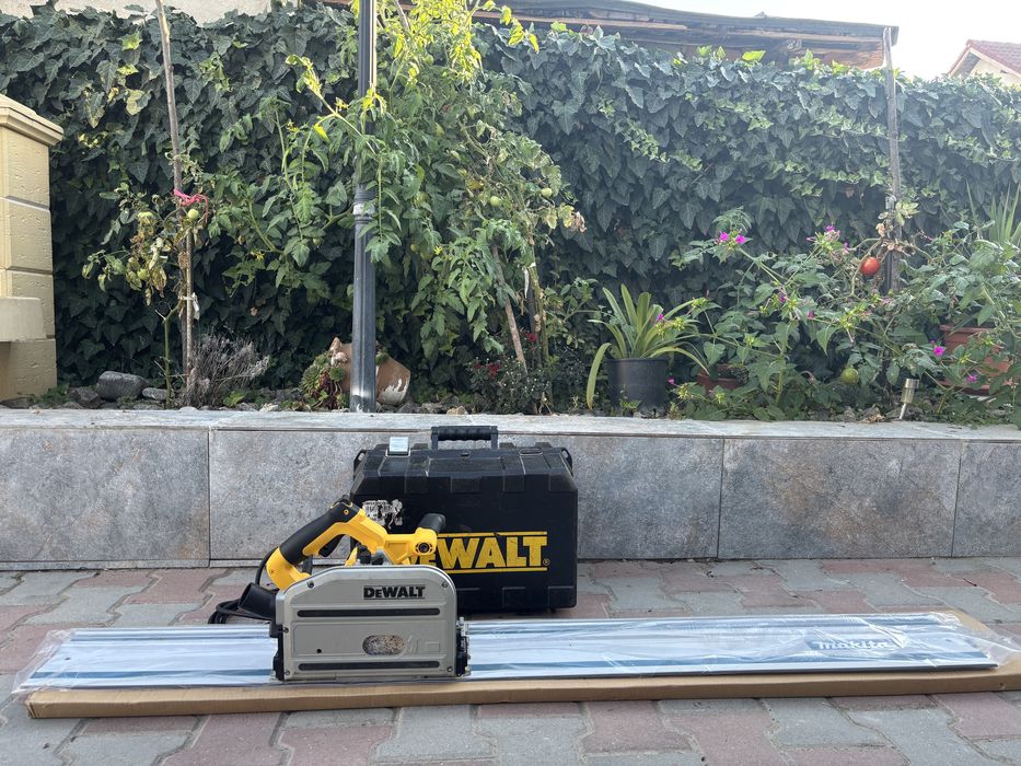 Circular dewalt DWS520 cu sina ghidaj noua makita 150cm