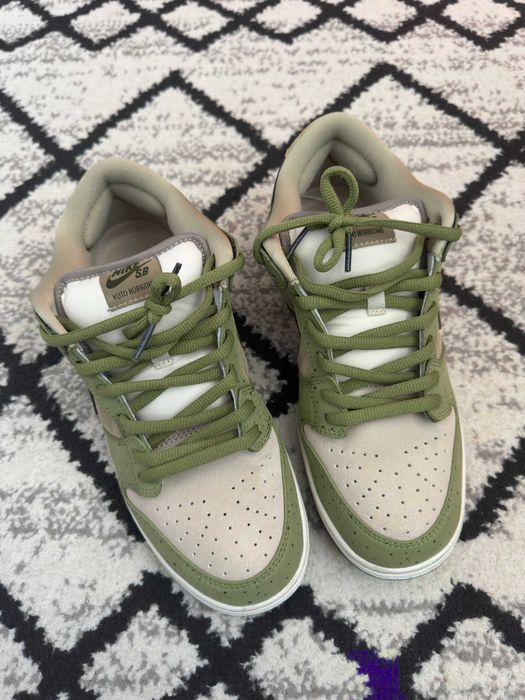 Nike SB Dunk Matcha Marime 43 Low Yuto Horigome Aproape Noi Fara Cutie