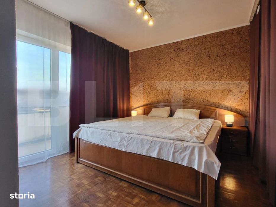 Apartament 2 camere | Ultracentral | 2 balcoane | Complet mobilat si u
