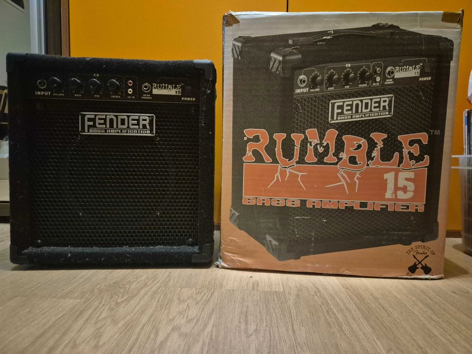 Fender Rumble15 combo chitara electrica bass Amplificator chitara bass