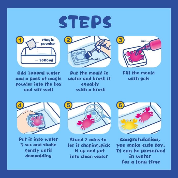Набор для создания волшебных фигурок из эпоксидной смолы