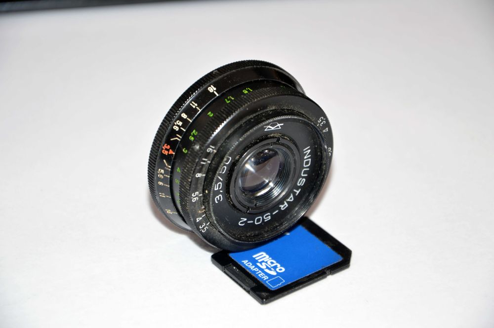 Объектив Индустар 50-2, резьба  М 39.