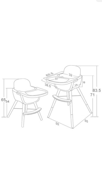 Детский стул для кормления