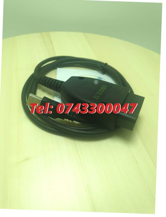 Interfata Verificare Electronica Vcds Vag-Com 12.12.0 Pe Usb Vw Audi Seat Skoda Pentru Verificare Electronica Prin Mufa Obd