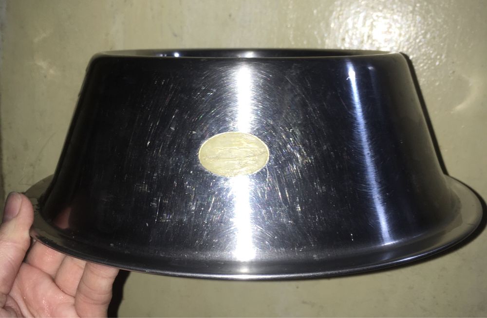 Миска металлическая