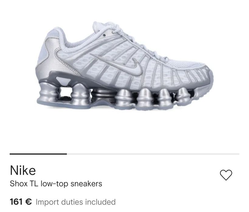 Маратонки NIKE SHOX TL оригинални