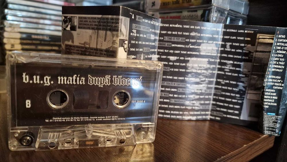 Caseta - B.U.G. Mafia - Dupa Blocuri - 2000 - prima editie