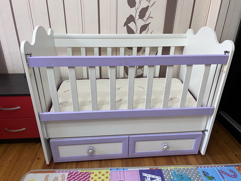Бебешка кошара 60/120 с матрак