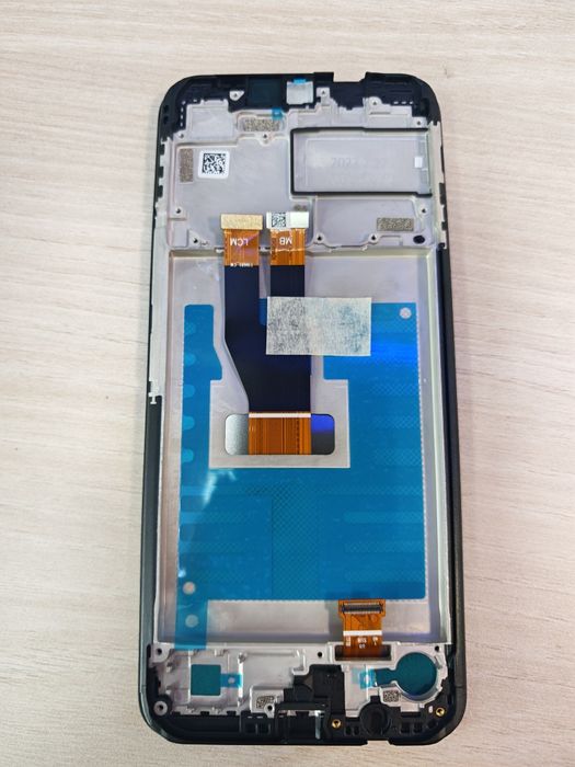 Nokia C31 оригинален дисплей с рамка и тъчскрийн нов черен